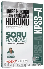 KPSS A Grubu İdare ve İdari Yargılama Hukuku Soru Bankası Çözümlü