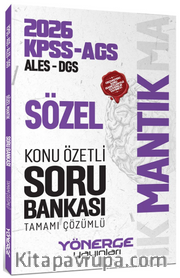 2026 KPSS MEB-AGS ALES DGS Sözel Mantık Konu Özetli Soru Bankası Tamamı Çözümlü
