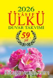 2026 Vasıf Ülkü Duvar Takvimi Resimli Arka Karton (Kod:01-A)
