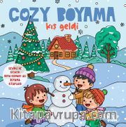 Cozy Boyama / Kış Geldi (Boya - Kopart - As Boyama Kitapları)