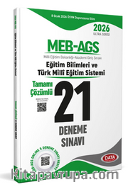 2026 Ags Eğitimin Temelleri ve Türk Milli Eğitim Sistemi Tamamı Çözümlü 21 Deneme Sınavı