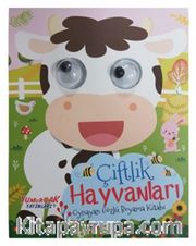 Oynayan Gözlü Boyama Kitabı / Çiftlik Hayvanları