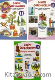 Çocuklar İçin Dinimi Öğreniyorum Soru Cevap ve Hikayelerle (3 Cilt Takım)