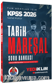 2026 KPSS Mareşal Genel Kültür Tarih Tüm Adaylar İçin Soru Bankası