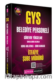2026 GYS Belediye Personeli Görevde Yükselme Sınavlarına Hazırlık Konu Anlatımlı Soru Bankası İtfaiye Şube Müdürü