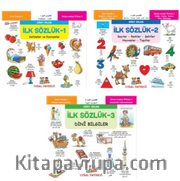 Minikler İçin Dört Dilde Resimli İlk Sözlük Seti (3 Kitap)