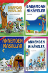 Hikayeler ve Masallarla Değerler Eğitim Seti (4 Kitap)