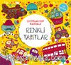 Çocuklar İçin Mandala - Renkli Taşıtlar - Çek Kopar