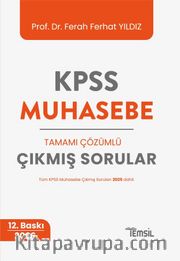 KPSS Muhasebe Tamamı Çözümlü Çıkmış Sorular