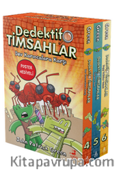 Dedektif Timsahlar 3 Kitaplık Kutulu Set (4-5-6)