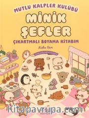 Mutlu Kalpler Kulübü / Minik Şefler Çıkartmalı Boyama