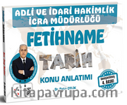 Adli İdari Hakimlik İcra Müdürlüğü FetihnameTarih Konu Anlatımı