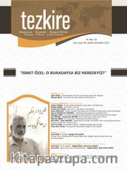 Tezkire 94. Sayı Aralık 2025