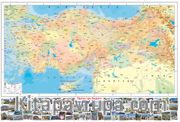 Harita Serisi - Türkiye'in Renkleri - Türkiye Fiziki İller Haritası 2000 Parça (HR54-MM)
