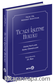 Ticari İşletme Hukuku (Ders Notları)