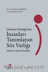 Derleme Sözlüğünde İnsanları Tanımlayan Söz Varlığı Fiziksel ve Ruhsal Özellikleri