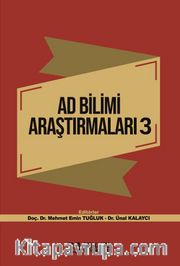 Ad Bilimi Araştırmaları 3