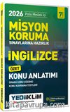 2026 Polis Meslek İçi Misyon Koruma Sınavlarına Hazırlık İngilizce Konu Anlatımlı Soru Bankası