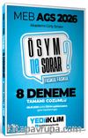 2026 MEB AGS ÖSYM Ne Sorar Tamamı Çözümlü 8 Fasikül Deneme Sınavı (08.01.2026 Tarihli Açıklamaya Göre)