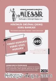 2026 Müessir Vergi Hukuku - Vergi Usul Hukuku -TVS Çıkmış Soru Bankası