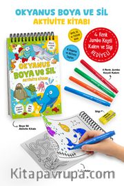 Okyanus / Boya ve Sil Aktivite Kitabı / 3 Yaş +