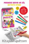 Prenses / Boya ve Sil Aktivite Kitabı / 3 Yaş +