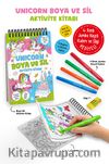 Unicorn / Boya ve Sil Aktivite Kitabı / 3 Yaş+