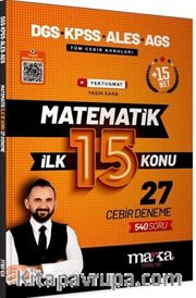 DGS KPSS ALES MEB-AGS Matematik Youtube Hocam İlk 15 Konu 27 Deneme Çözümlü
