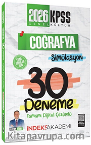 2026 KPSS Coğrafya Simülasyon 30 Deneme Çözümlü