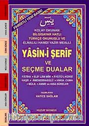 Cep Boy Fihristli Bilgisayar Hattı Kolay Okunan Yasin-i Şerif ve Seçme Dualar (Kod: 032)