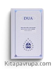 Dua (Evrad-ı Şerife) Orta Boy Arapça+Türkçe Mavi (Ciltli)
