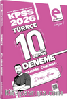 2026 KPSS Türkçe 10'lu Branş Deneme Tamamı Çözümlü