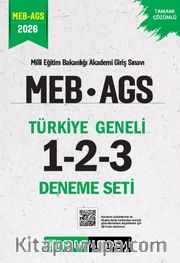 2026 MEB AGS Tamamı Çözümlü Türkiye Geneli 1-2-3 (3'lü Deneme Seti)