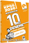 2026 KPSS Matematik 10'lu Branş Deneme Tamamı Çözümlü