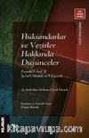 Hükümdarlar ve Vezirler Hakkında Düşünceler
