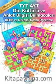 TYT-AYT Din Kültürü ve Ahlak Bilgisi Bulmacaları <br /> Dehb ve Disleksi Dostu Öğrenme