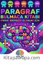 Paragraf Bulmaca Kitabı <br /> Dikkat Eksikliği Olanlar İçin