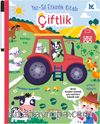 Yaz-Sil Etkinlik Kitabı Çiftlik (Kalemli)