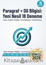 Paragraf, Dil Bilgisi, Yeni Nesil 18 Deneme