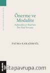 Önerme ve Modalite & Fahreddin er-Razî'nin İbn Sîna Yorumu