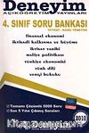 AÖF 4. Sınıf Soru Bankası (İktisat-Kamu Yönetimi)