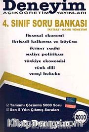 AÖF 4. Sınıf Soru Bankası (İktisat-Kamu Yönetimi)