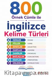 800 Örnek Cümle ile İngilizce Kelime Türleri