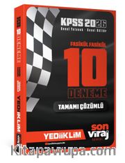 2026 Kpss Son Viraj Serisi Gy-Gk Tamamı Çözümlü 10 Fasikül Deneme