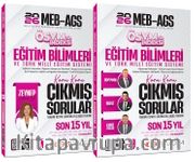 2026 MEB-AGS Eğitim Bilimleri ve Türk Milli Eğitim Sistemi ÖSYM nin İndeksi Çıkmış Sorular Son 15 Yıl Çözümlü Set