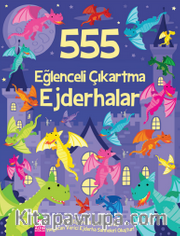 555 Eğlenceli Çıkartma / Ejderhalar