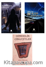 Fabrikada Cinayet - Kayıp Cesetler - Gündelik Cinayetler - Polisiye Gerilim Seti (3 Kitap Takım)