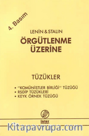 Lenin Stalin Örgütlenme Üzerine