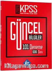 2026 KPSS Güncel Bilgiler 101 Deneme 606 Soru