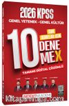 2026 KPSS Genel Yetenek Genel Kültür 10 DenemeX Çözümlü